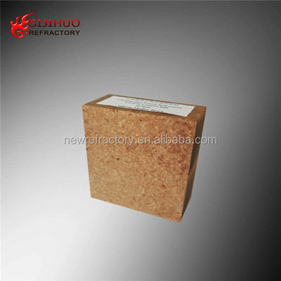 15% SiC-gehalte Silicium mullite baksteen voor roterende oven Standard 230*114*65/55mm