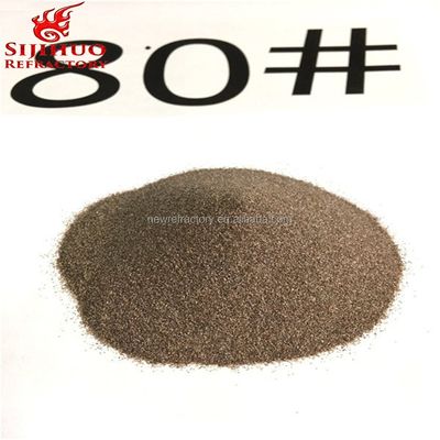 Polieren van bruin gesmolten aluminium met een massa-dichtheid van 2,0-2,5 g/cm3 2017 en van korundzand
