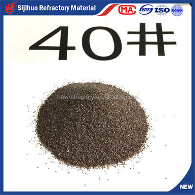 Bulk Density 2,0-2,5 g/cm3 Verkalkt bruin gesmolten aluminium voor aluminiumblokken