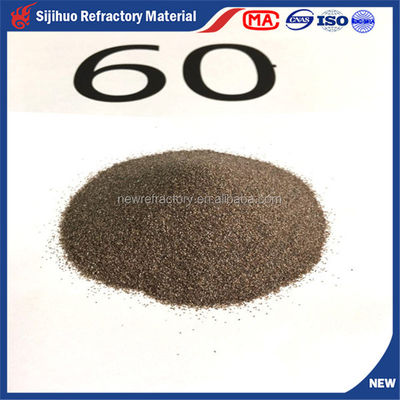 Bulk Density 2,0-2,5 g/cm3 Verkalkt bruin gesmolten aluminium voor aluminiumblokken