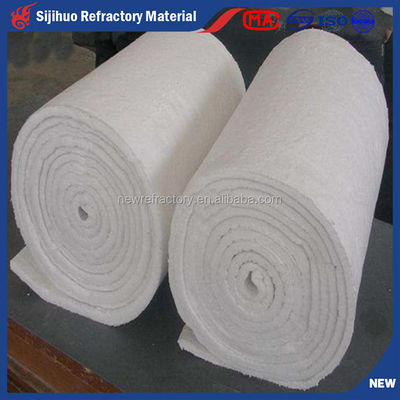 Refractaire coating Rigidizer Ceramic Fiber Blanket met bulk density 64/96/128/160kg/m3