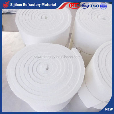 Refractaire coating Rigidizer Ceramic Fiber Blanket met bulk density 64/96/128/160kg/m3