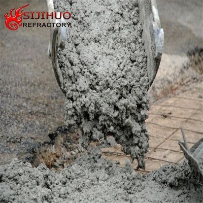 Top-Alumina vuurvaste gietbare met ISO9001-certificering en SiC-gehalte 0,1-1,4%