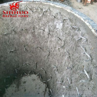 Vurens Lining vuurvaste isolatie gietijzer cement met bulk dichtheid 2,4-3,15 g/cm3