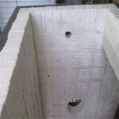 Isolatie Ceramische vezeldek met SiC-gehalte 1,2-1,4% en Al2O3-gehalte 38-42%