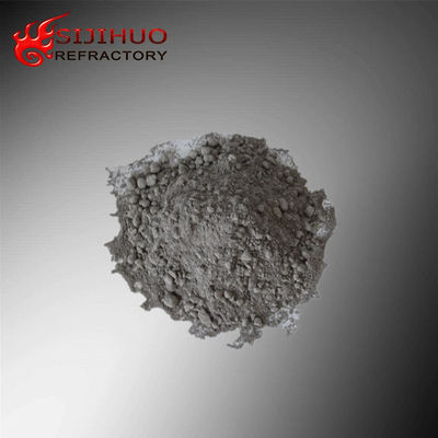 Grijzige hoge aluminium gietbare vuurvaste cement 50% Al2O3 hittebestendig ISO9001 gecertificeerd