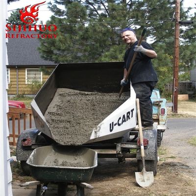 2.4-3.15 g/cm3 Bulk Density Isolation Refractory Castable Cement voor oven in 2018