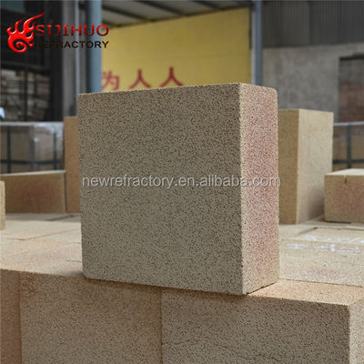 Refractabiliteitsgraad Gewoon 1580° Refractabiliteitsgraad 1770° Hoog aluminium isolatiebaksteen