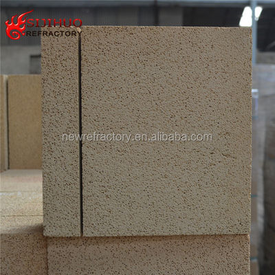 Refractabiliteitsgraad Gewoon 1580° Refractabiliteitsgraad 1770° Hoog aluminium isolatiebaksteen