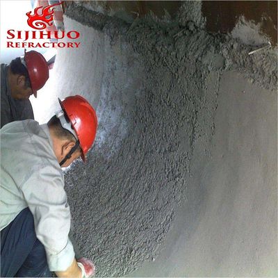 2017 Low Cement Refractory Castable met en Performance Bulk Density 2,4-3,15 g/cm3