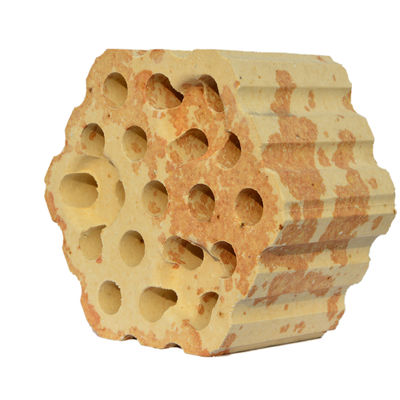 15% SiC-gehalte Silica Checker Witte bakstenen Perfect voor temperatuuraanpassingen