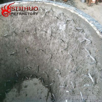 BULK DENSITY 2,2-2,9 g/cm3 Grijs koolstof bakoven vuurvaste gietcement 2018