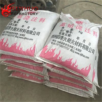 00,002% CrO-gehalte Industriële ovens Alkalibestendige Gietbare vuurvaste cement