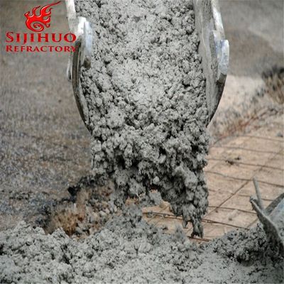 Oven met met staalvezel versterkt gietijzer cement 1-3 mm 90-97% Al2O3