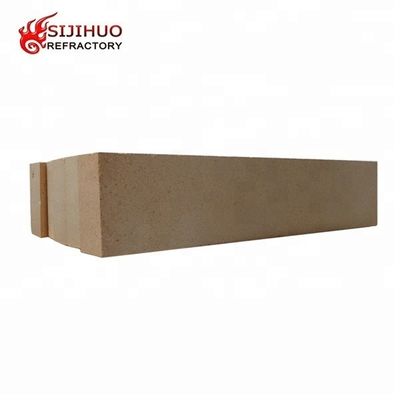 Geel aluminium blok vuur klei baksteen 230*114*65 mm voor hoge temperatuur toepassingen