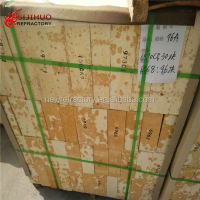 Warmblaasoven Silica baksteen met standaardgrootte 230*114*65 mm en 15% SiC-gehalte