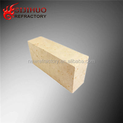230x114x65 mm Gele hoge aluminium brandsteen voor Liner 48-83 Al2O3