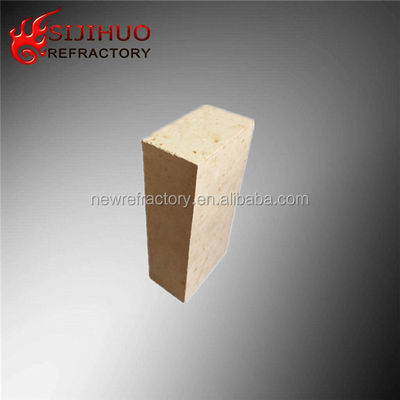 230x114x65 mm Gele hoge aluminium brandsteen voor Liner 48-83 Al2O3