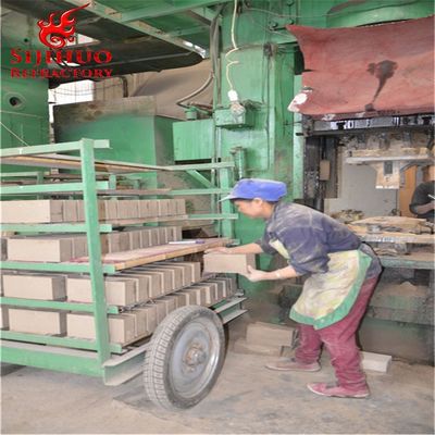 Zuurbestendig aluminiumblokmateriaal voor schoorsteenbouw in industriële ovens