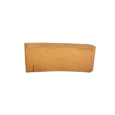 230x114x65 mm ronde brandbestendige gebogen brandsteen met ISO9001-certificaat
