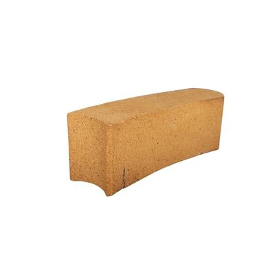 230x114x65 mm ronde brandbestendige gebogen brandsteen met ISO9001-certificaat