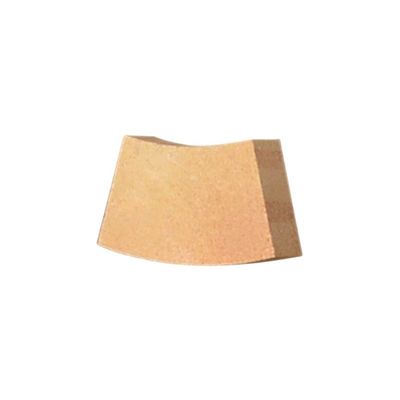 230x114x65 mm ronde brandbestendige gebogen brandsteen met ISO9001-certificaat