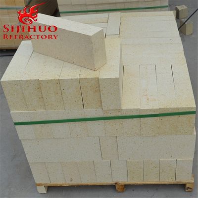 Gele aluminium bakstenen voor hoge temperatuurbestandheid en bulk density toepassingen