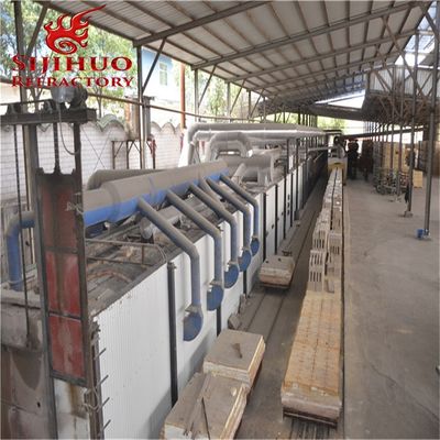 15-50% SiO2-gehalte Keramische grondstoffen SK34/SK36/SK38 Hoog aluminium vuurvaste baksteen