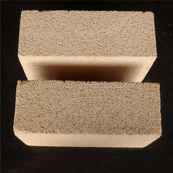 35-52% Al2O3-gehalte Hoge aluminium poly lichtisolatie baksteen voor optimale isolatie